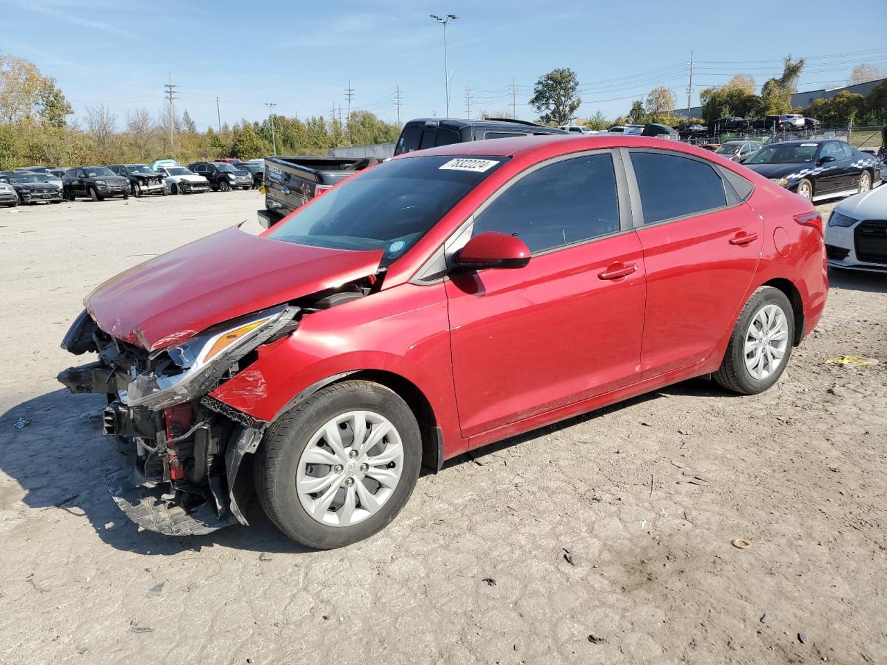 2021 Hyundai Accent VIN 3KPC24A69ME141390