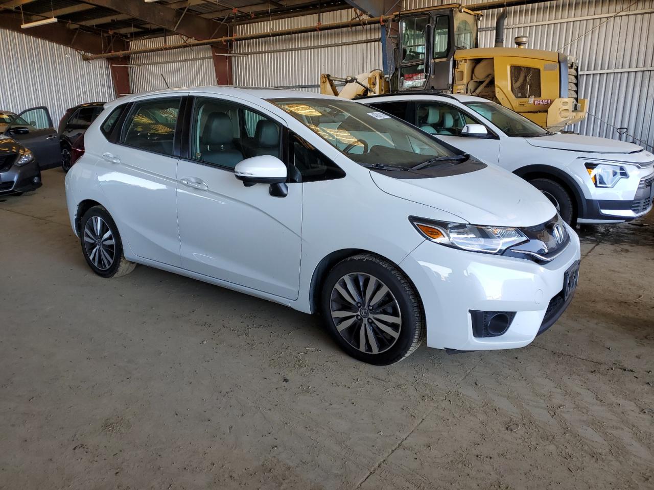 2015 Honda Fit VIN 3HGGK5H89FM730545 Copart auction photo, side damage thumbnail 4