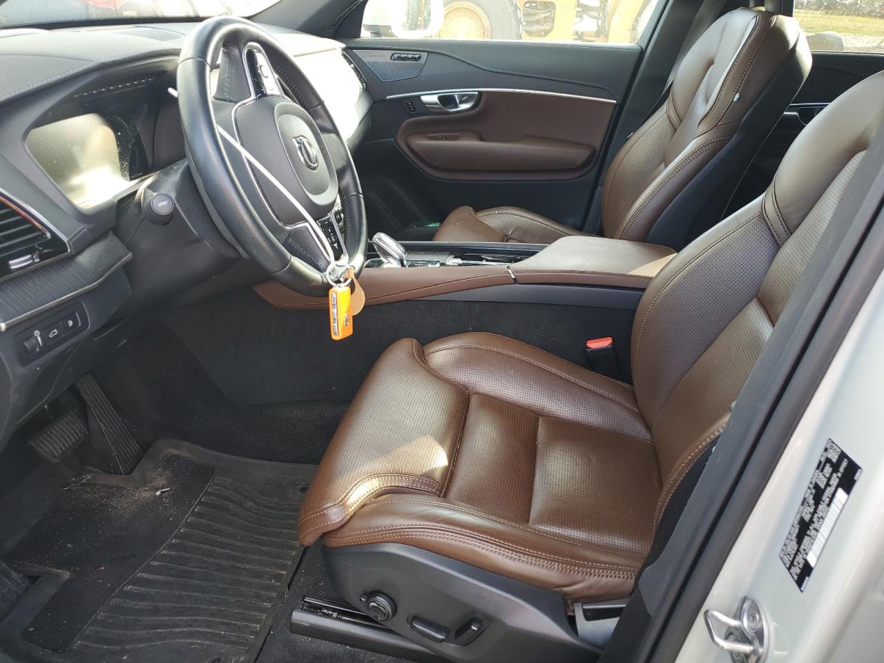 2022 Volvo XC90 VIN YV4BR0CL7N1815671 Copart auction photo, water/flood damage thumbnail 7
