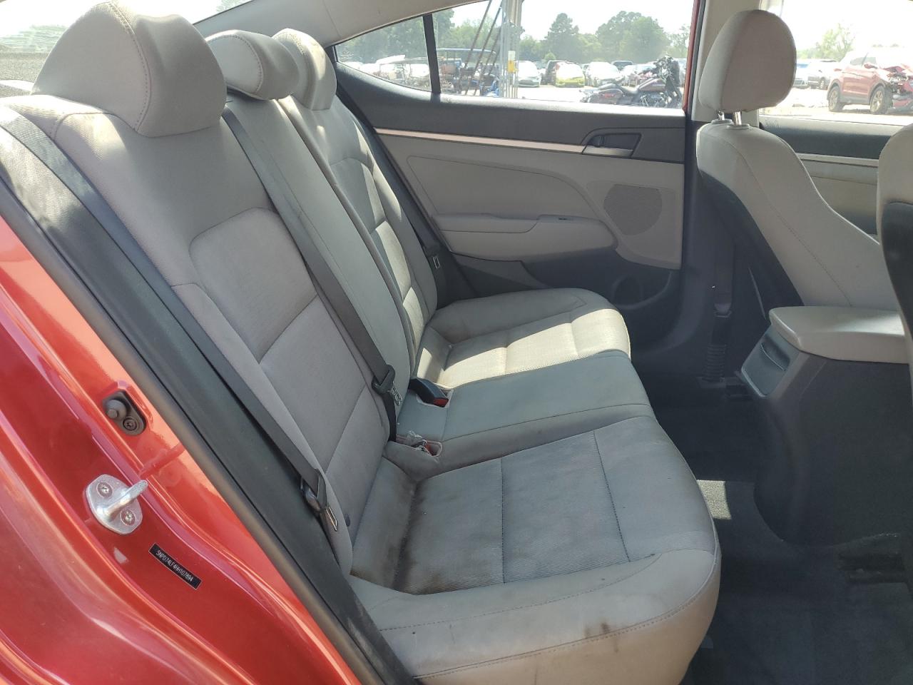 2017 Hyundai Elantra VIN 5NPD74LF4HH107894 Copart auction photo, side / rear end damage thumbnail 10
