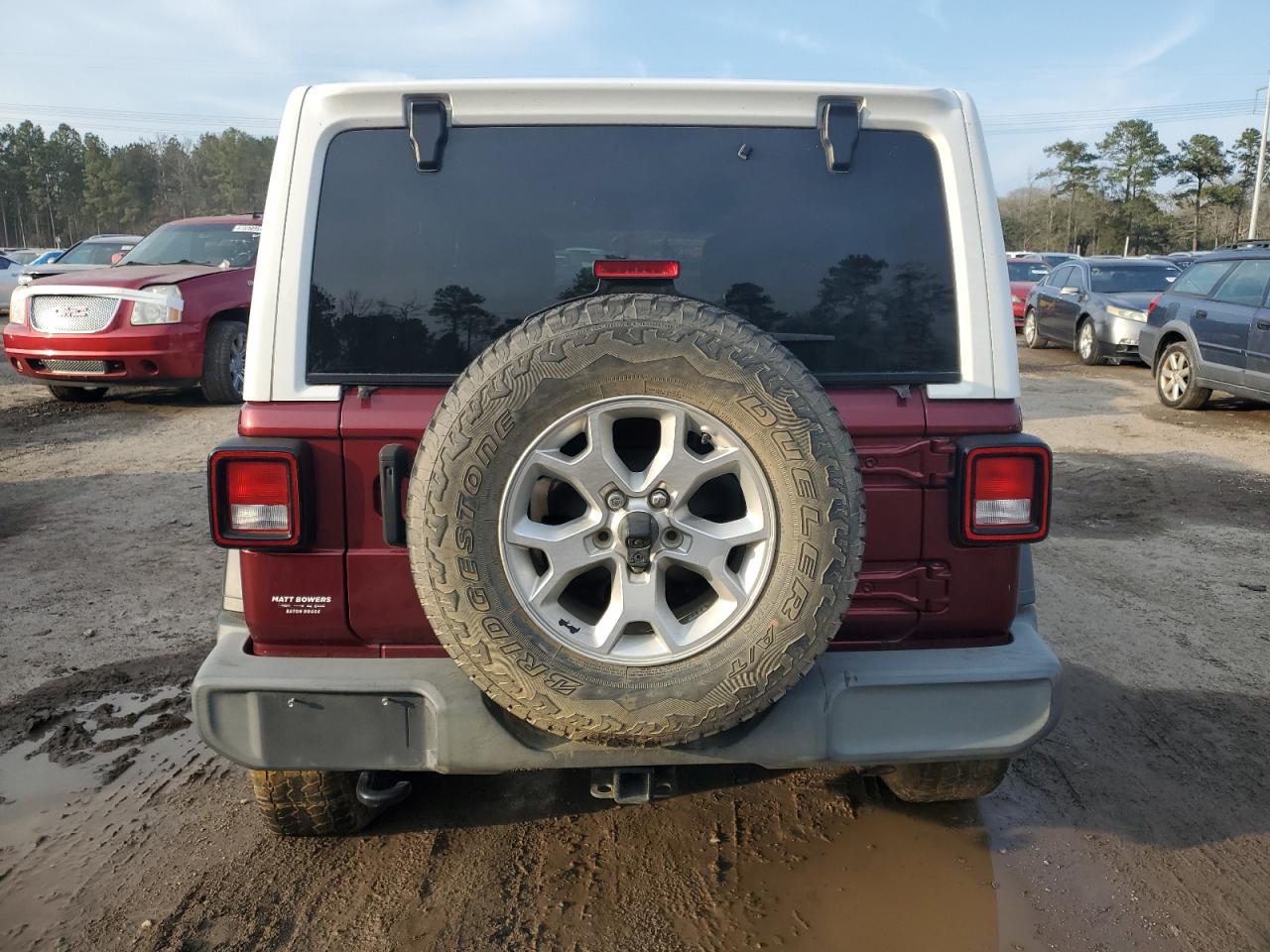 2021 Jeep Wrangler VIN 1C4HJXDN6MW667866 Copart auction photo, front end / minor dent/scratches damage thumbnail 6