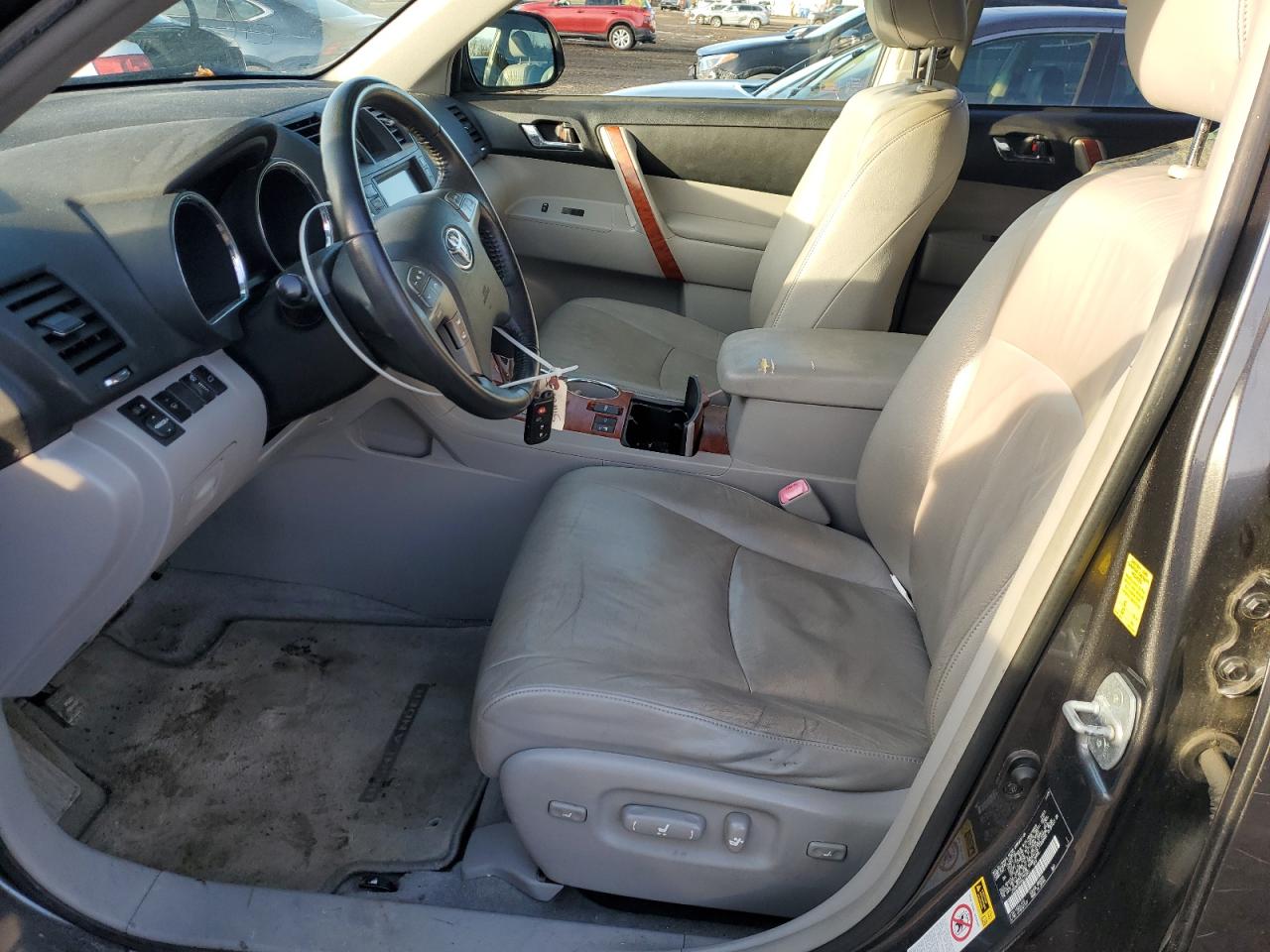 2010 Toyota Highlander VIN JTEDK3EHXA2155961 Copart auction photo, rear end damage thumbnail 7