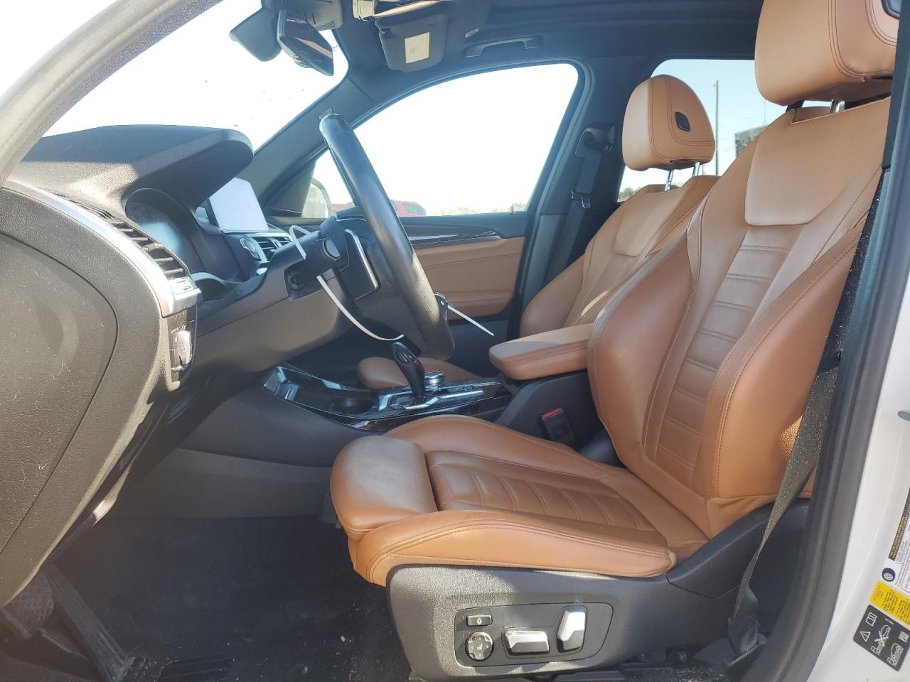 2020 BMW X3 VIN 5UXTY5C08L9C88575 Copart auction photo, front end / side damage thumbnail 7