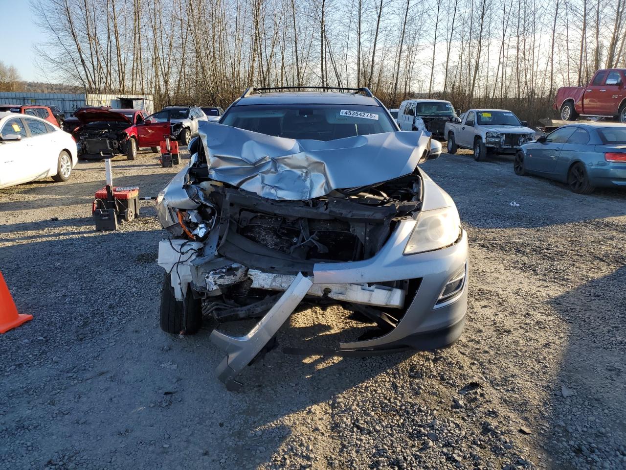 2011 Mazda CX-9 VIN JM3TB3DV8B0315489 Copart auction photo, front end damage thumbnail 5
