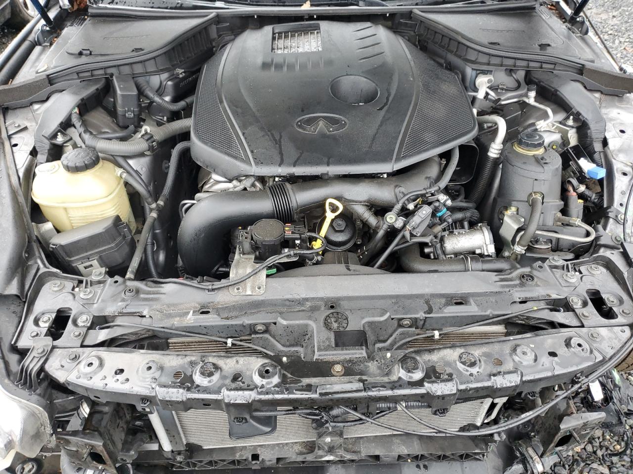 2017 Infiniti Q50 VIN JN1CV7AR9HM682291 Copart auction photo, front end damage thumbnail 11