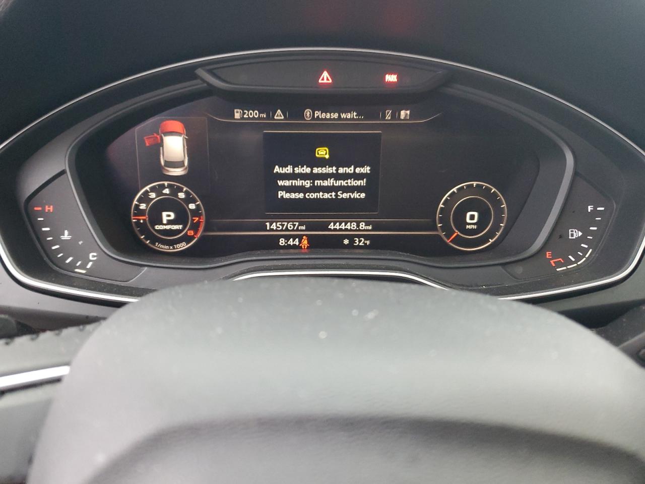 2019 Audi Q5 VIN WA1BNAFY7K2027727 Copart auction photo, front end / side damage thumbnail 9