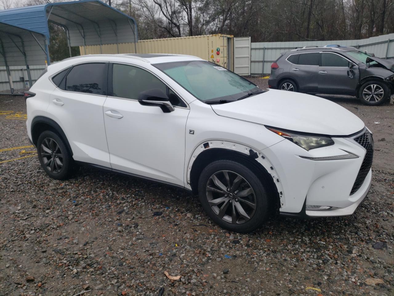2016 Lexus NX VIN JTJYARBZ5G2034995 Copart auction photo, front end damage thumbnail 4