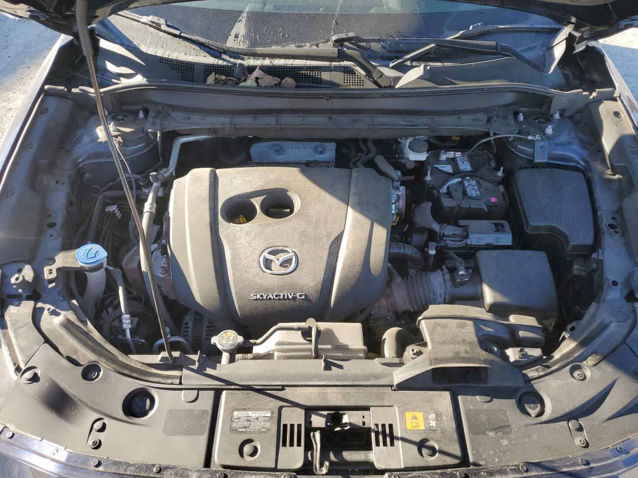2020 Mazda CX-5 VIN JM3KFBDM4L0727993 Copart auction photo, all over damage thumbnail 12