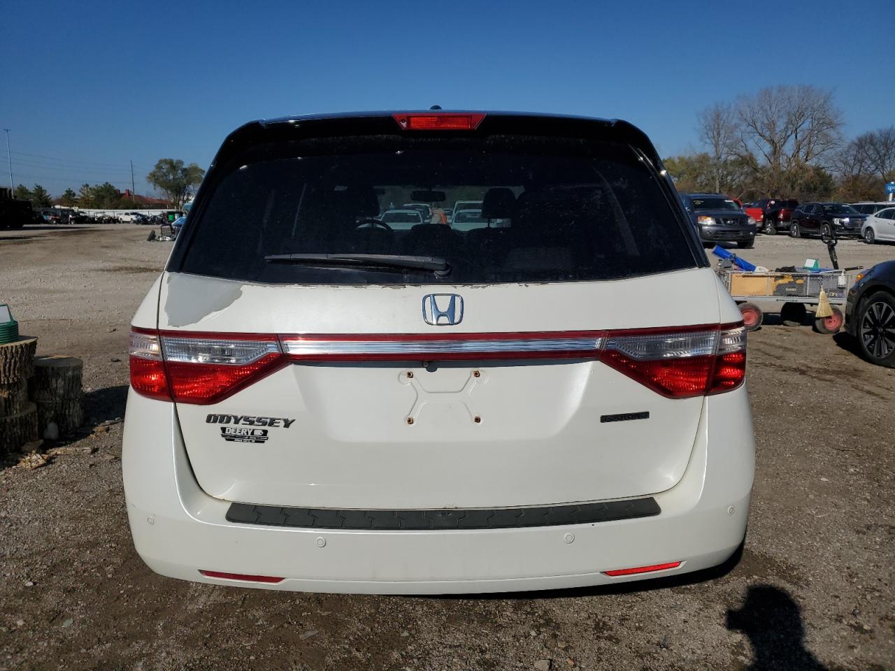 2013 Honda Odyssey VIN 5FNRL5H90DB026359 Copart auction photo, front end damage thumbnail 6