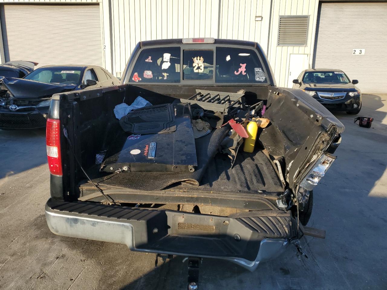 2007 Ford F-150 VIN 1FTPW12V57KC62848 Copart auction photo, all over damage thumbnail 6