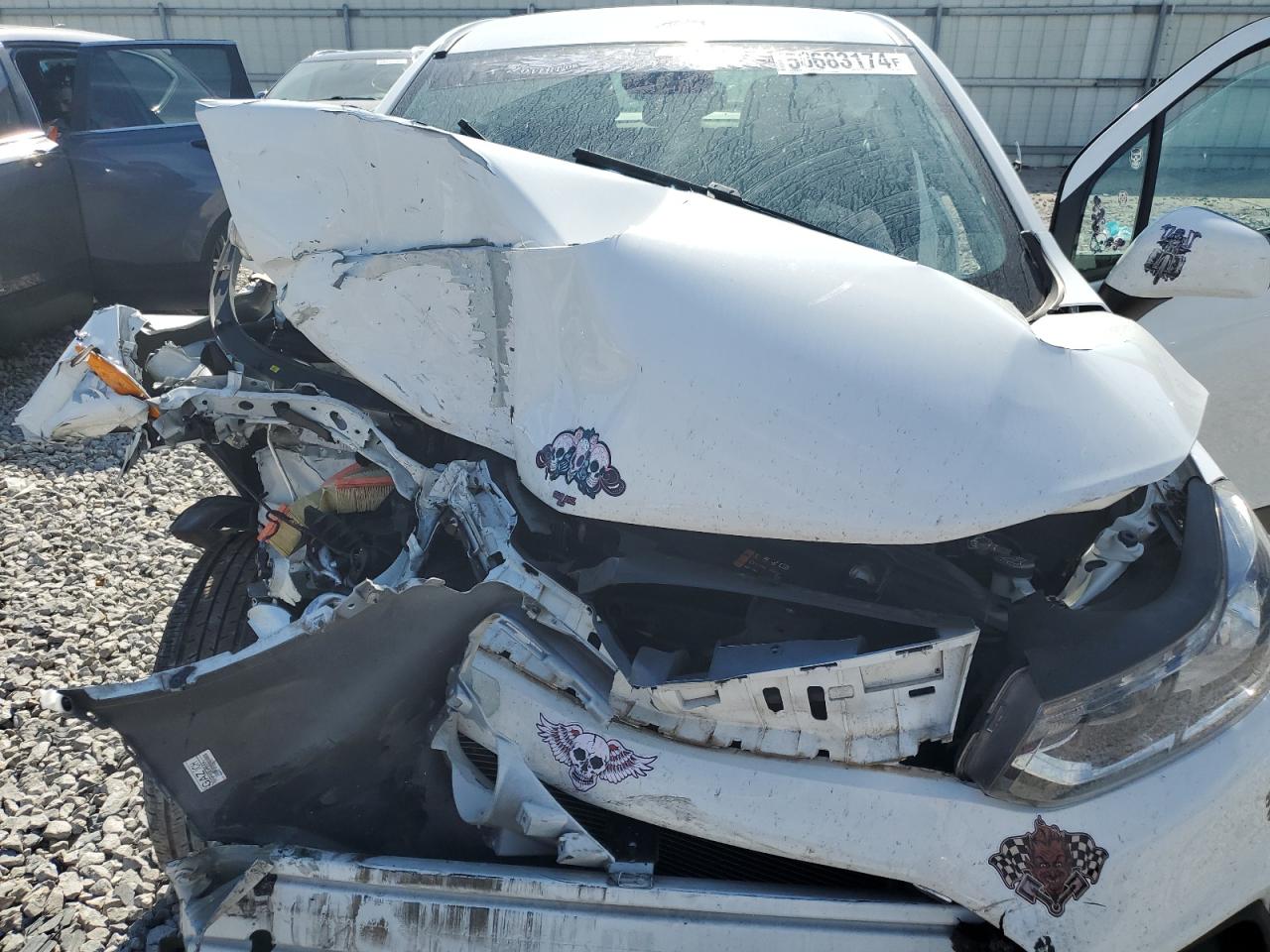 2020 Chevrolet Trax VIN KL7CJKSB8LB058612 Copart auction photo, front end damage thumbnail 11