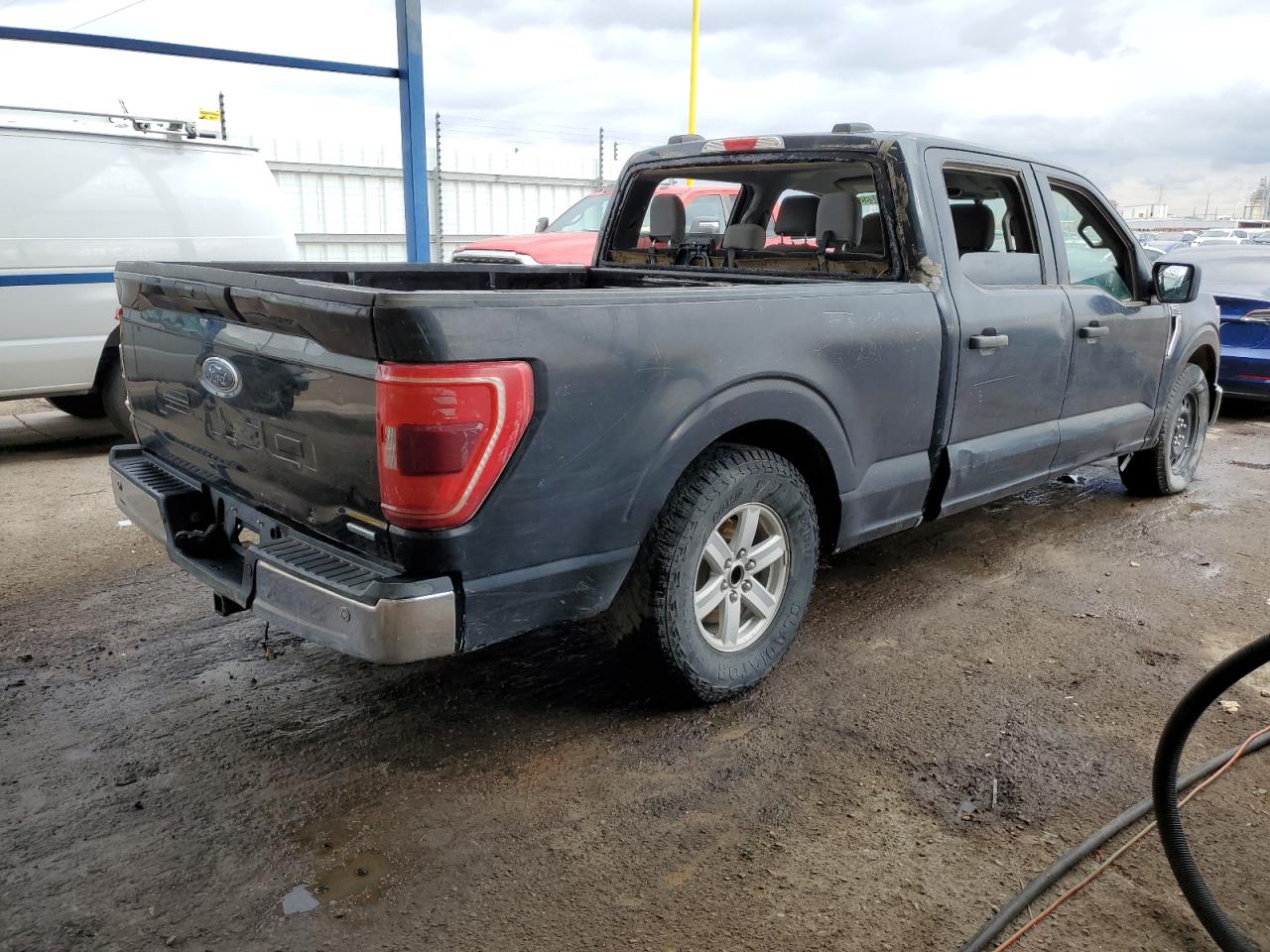 2023 Ford F-150 VIN 1FTEW1CP6PKD29027 Copart auction photo, all over / stripped damage thumbnail 3