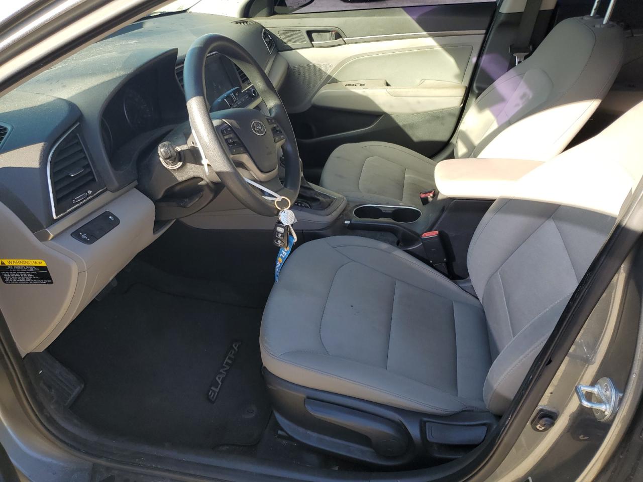 2017 Hyundai Elantra VIN KMHD84LF1HU425065 Copart auction photo, rear end damage thumbnail 7