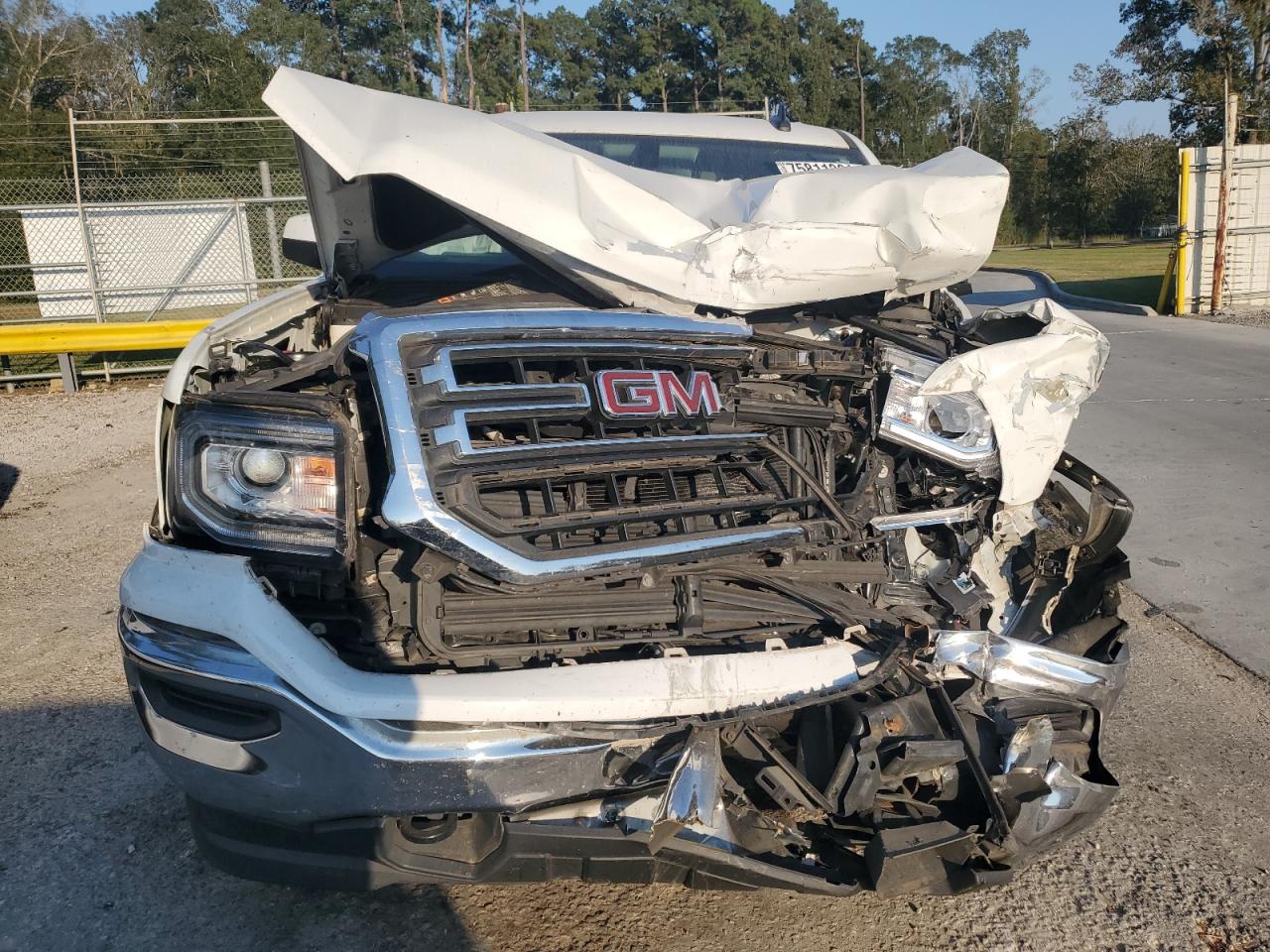 2018 GMC Sierra VIN 3GTU2MEC6JG370176 Copart auction photo, front end damage thumbnail 5