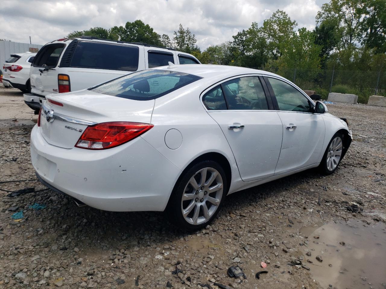2012 Buick Regal VIN 2G4GU5GVXC9179221 Copart auction photo, front end damage thumbnail 3