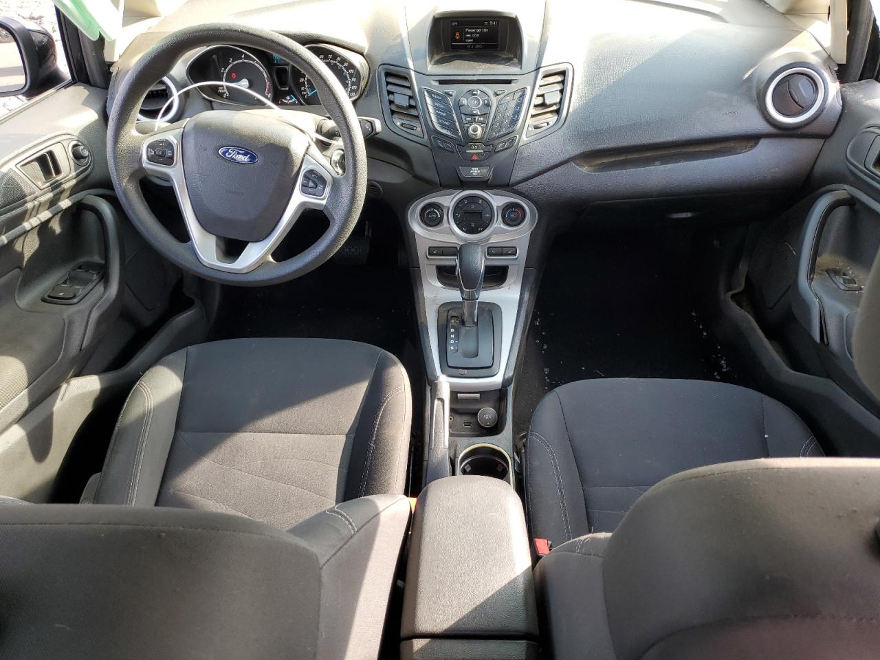2018 Ford Fiesta VIN 3FADP4BJ6JM136518 Copart auction photo, side / front end damage thumbnail 8