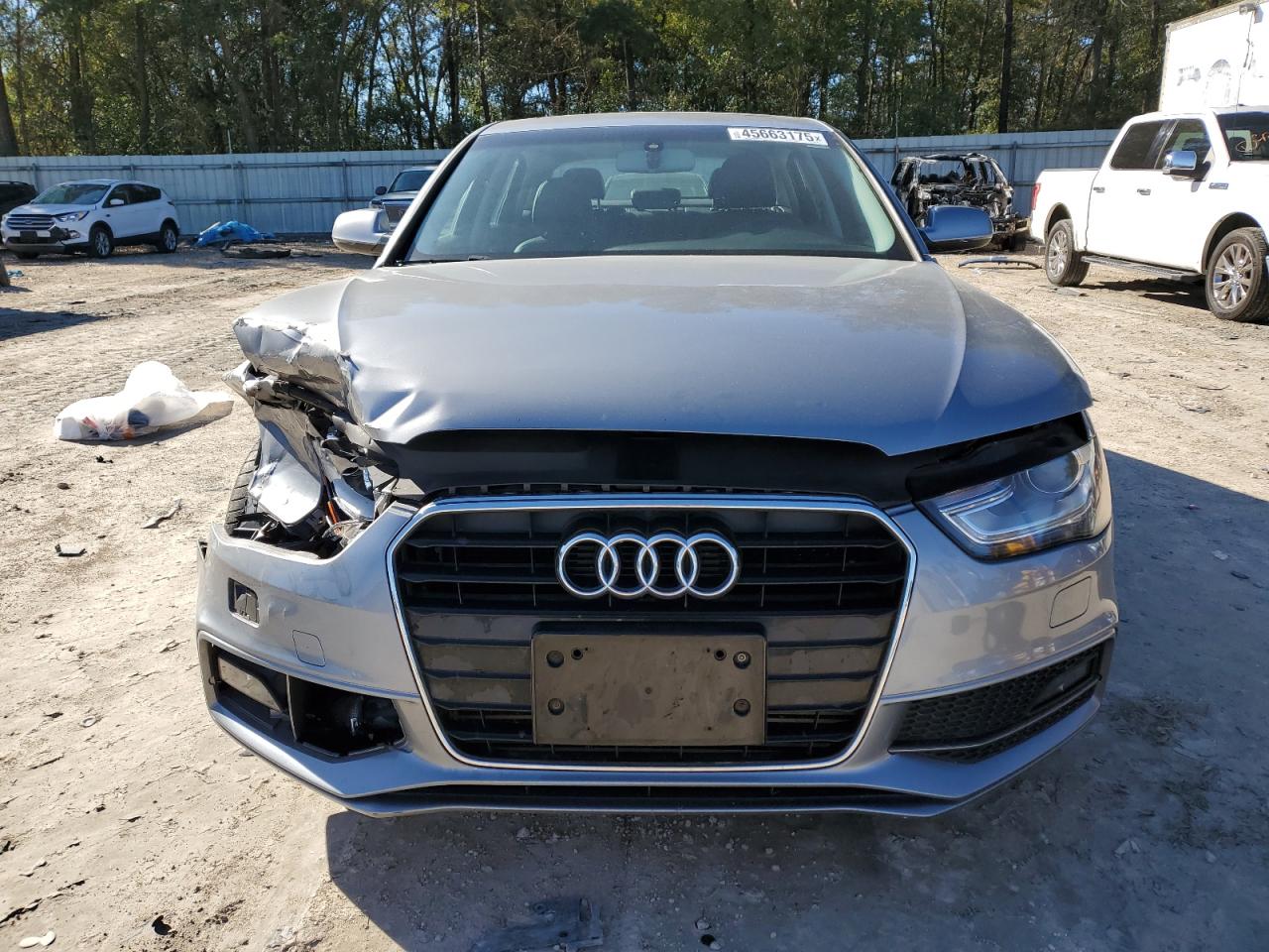 2015 Audi A4 VIN WAUAFAFLXFN039116 Copart auction photo, front end damage thumbnail 5
