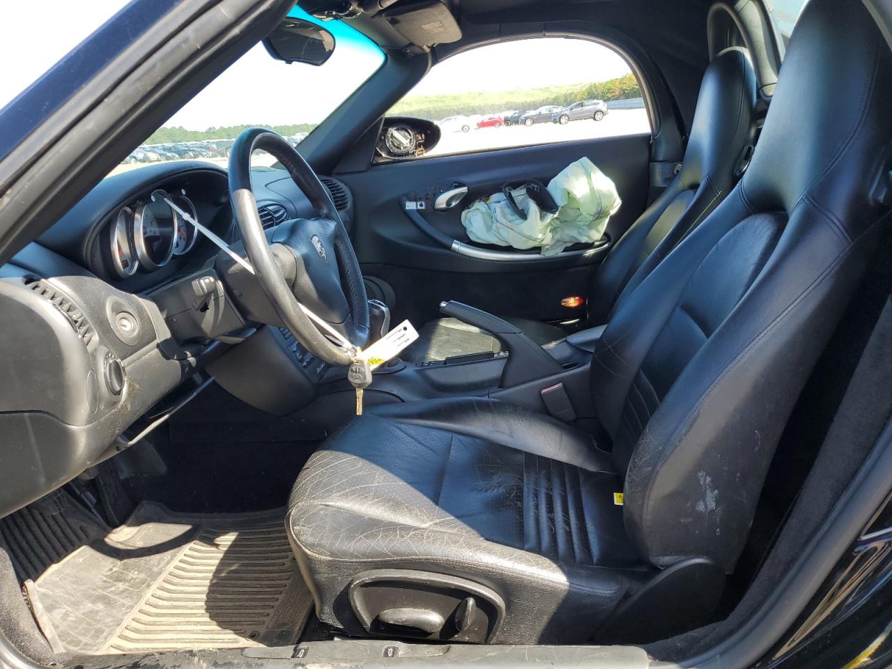 2002 Porsche Boxster VIN WP0CB29822U663271 Copart auction photo, all over damage thumbnail 7