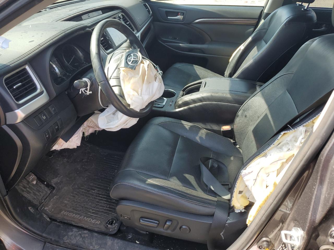 2014 Toyota Highlander VIN 5TDDKRFH8ES071612 Copart auction photo, front end / minor dent/scratches damage thumbnail 7