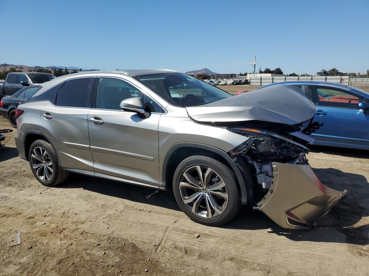 2020 Lexus RX VIN 2T2HZMDA3LC241771 Copart auction photo, front end damage thumbnail 4