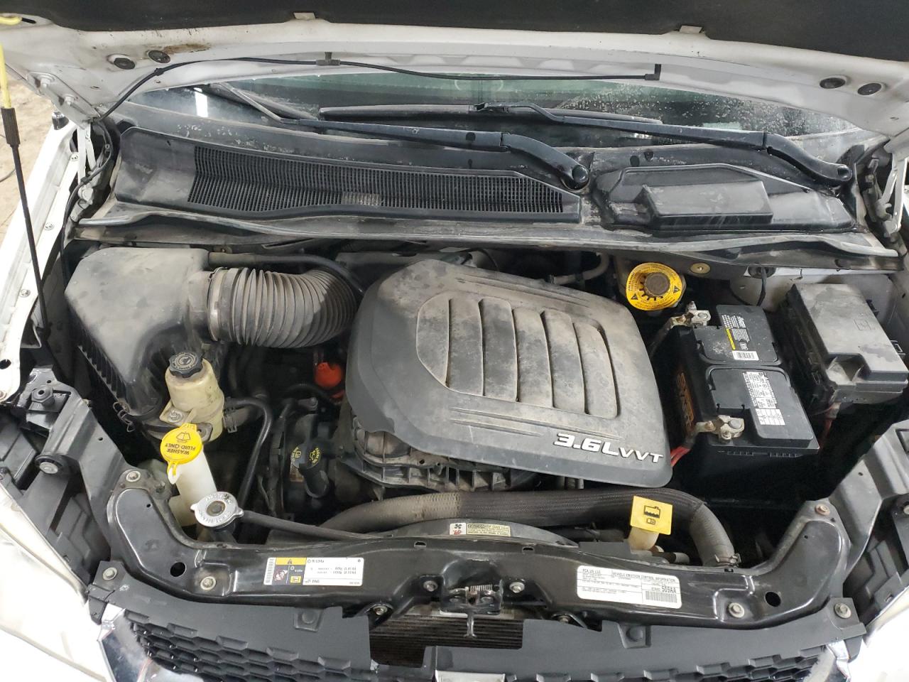 2016 Dodge Caravan VIN 2C4RDGBG5GR358404 Copart auction photo, mechanical damage thumbnail 12