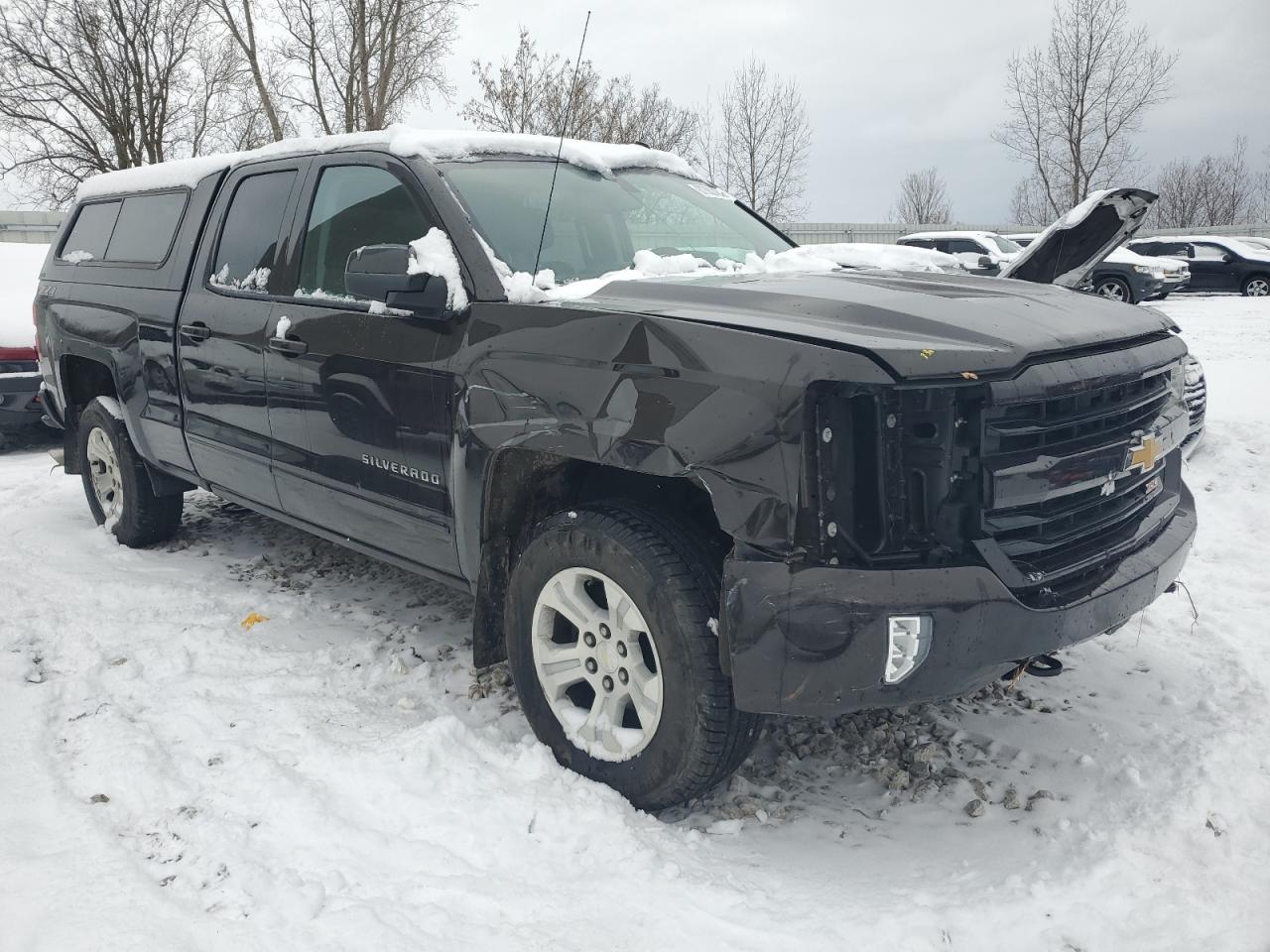 2018 Chevrolet Silverado VIN 1GCVKREC4JZ164887 Copart auction photo, all over damage thumbnail 4