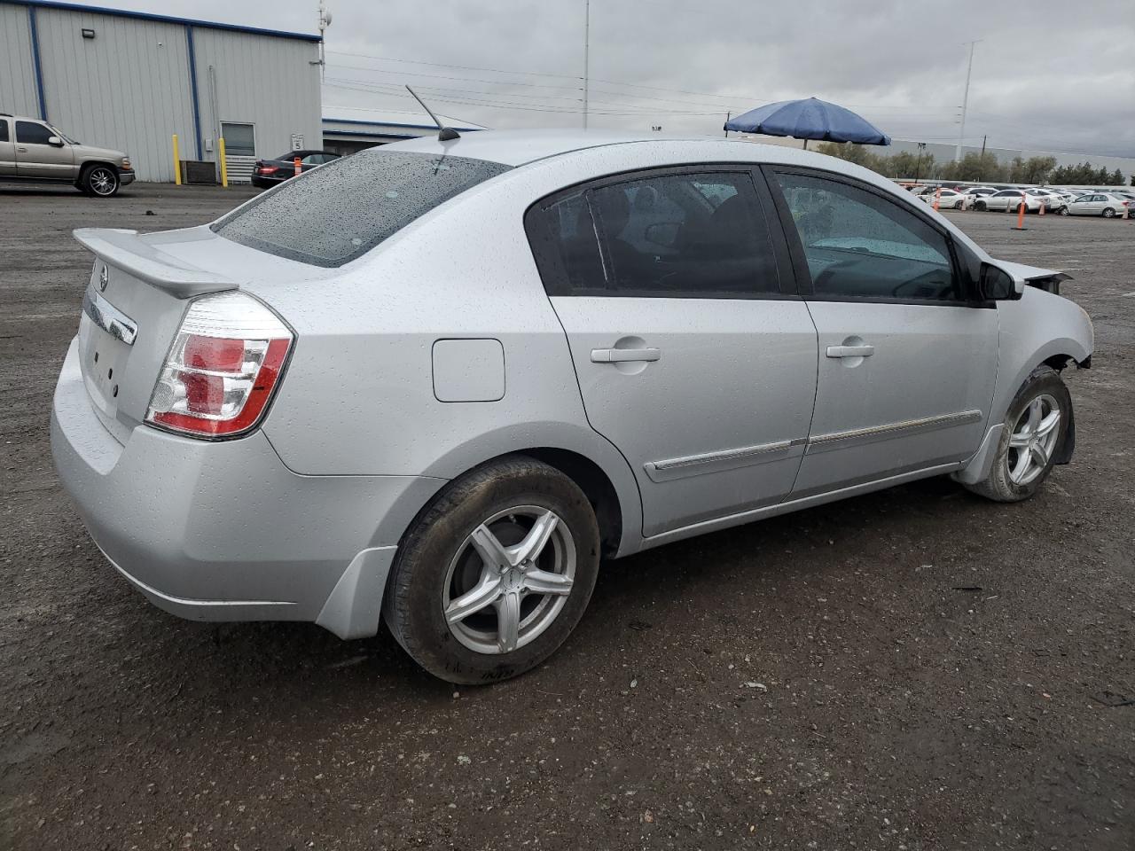 2012 Nissan Sentra VIN 3N1AB6AP0CL617180 Copart auction photo, front end / side damage thumbnail 3