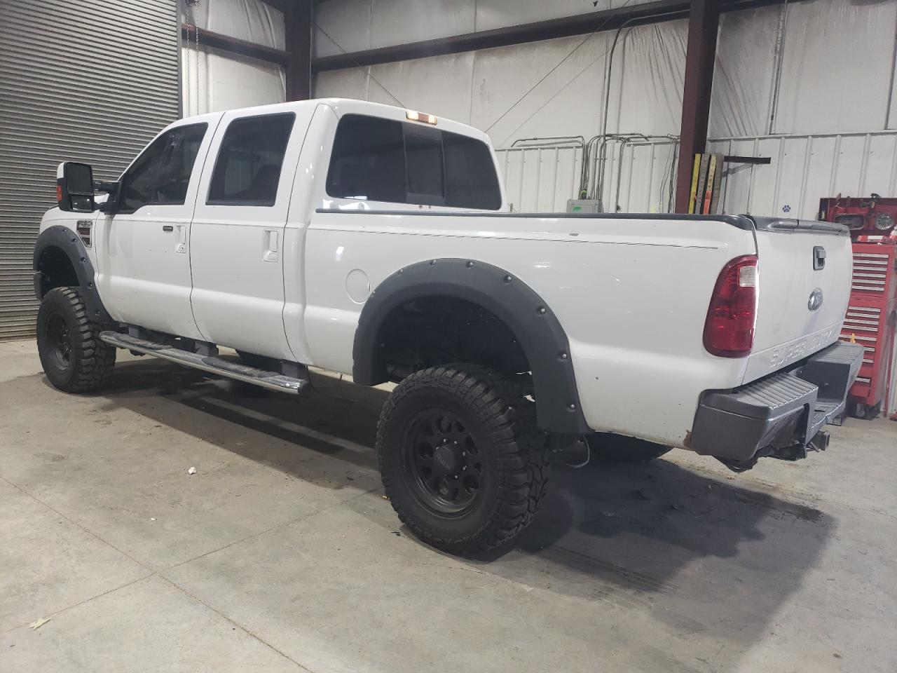 2008 Ford F250 VIN 1FTSW21R68EC64547 Copart auction photo, rear end damage thumbnail 2