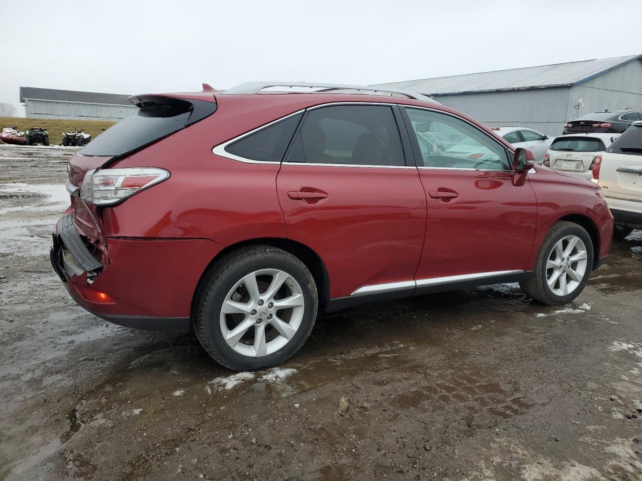 2011 Lexus RX VIN 2T2ZK1BA1BC062153 Copart auction photo, rear end damage thumbnail 3