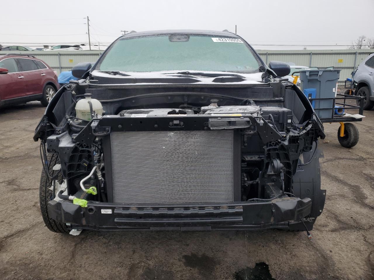 2018 KIA Sportage VIN KNDPMCAC1J7393691 Copart auction photo, front end / side damage thumbnail 5