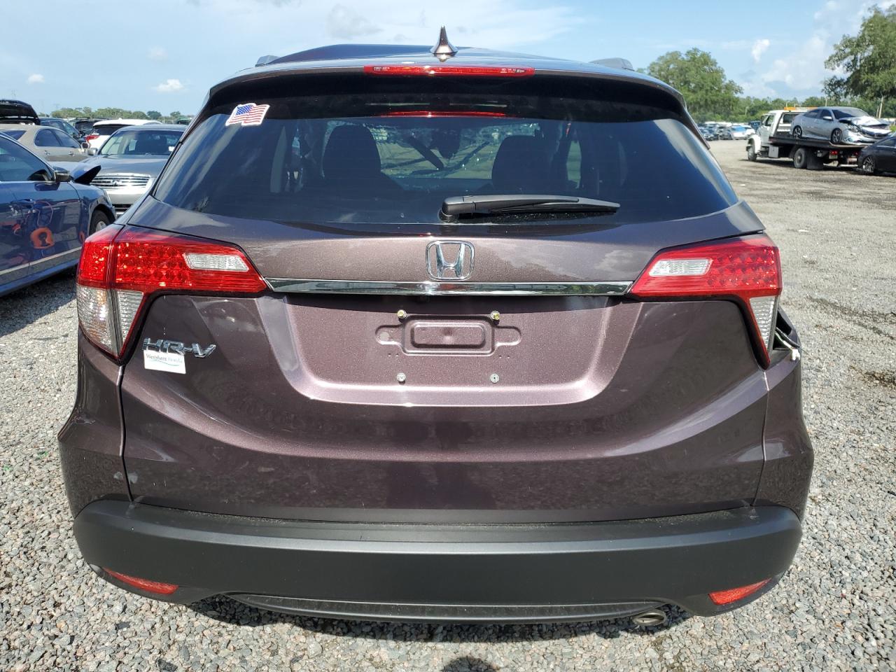 2022 Honda HR-V VIN 3CZRU5H5XNM709123 Copart auction photo, all over damage thumbnail 6