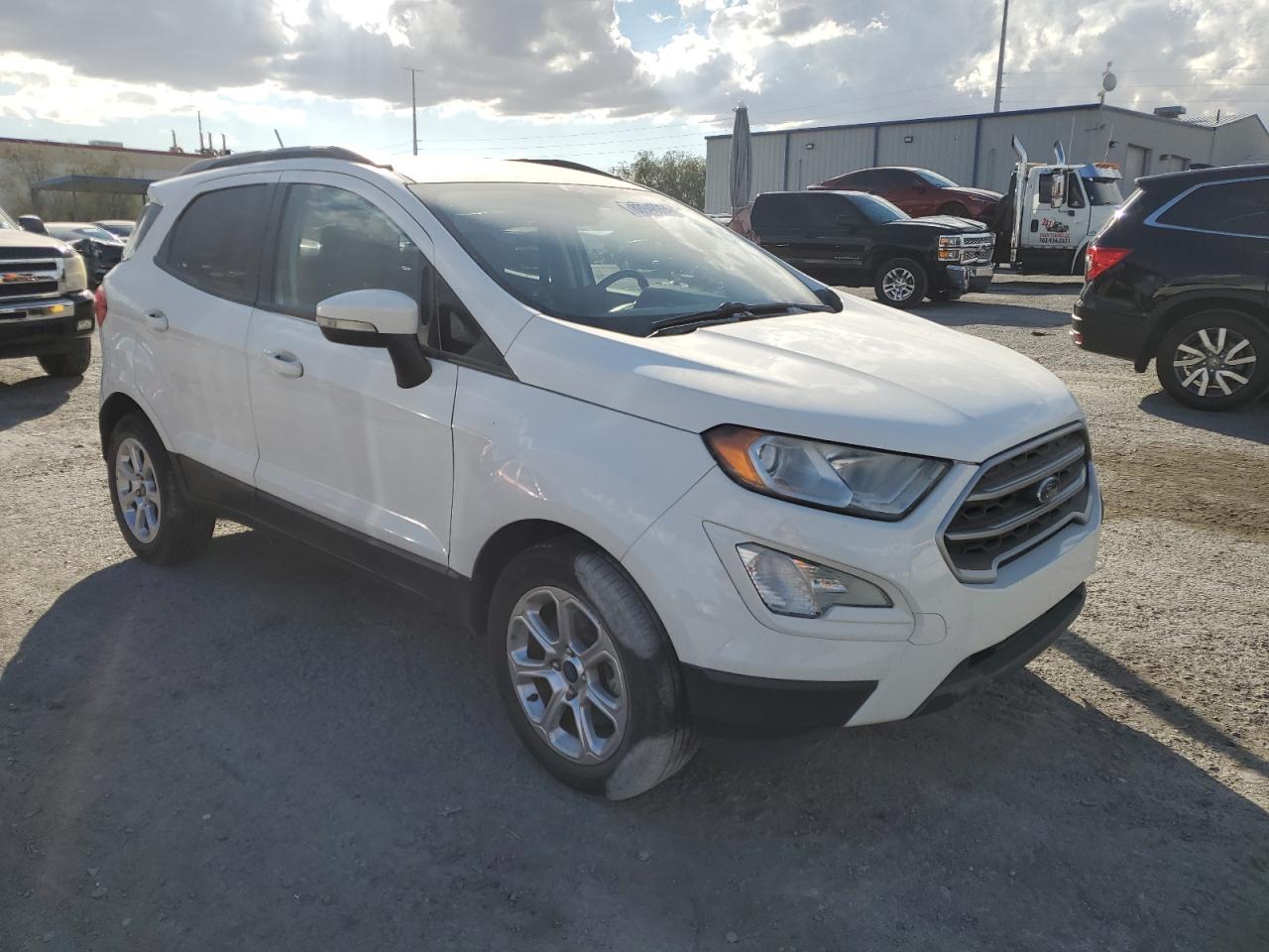 2018 Ford EcoSport VIN MAJ3P1TEXJC163699 Copart auction photo, side damage thumbnail 4
