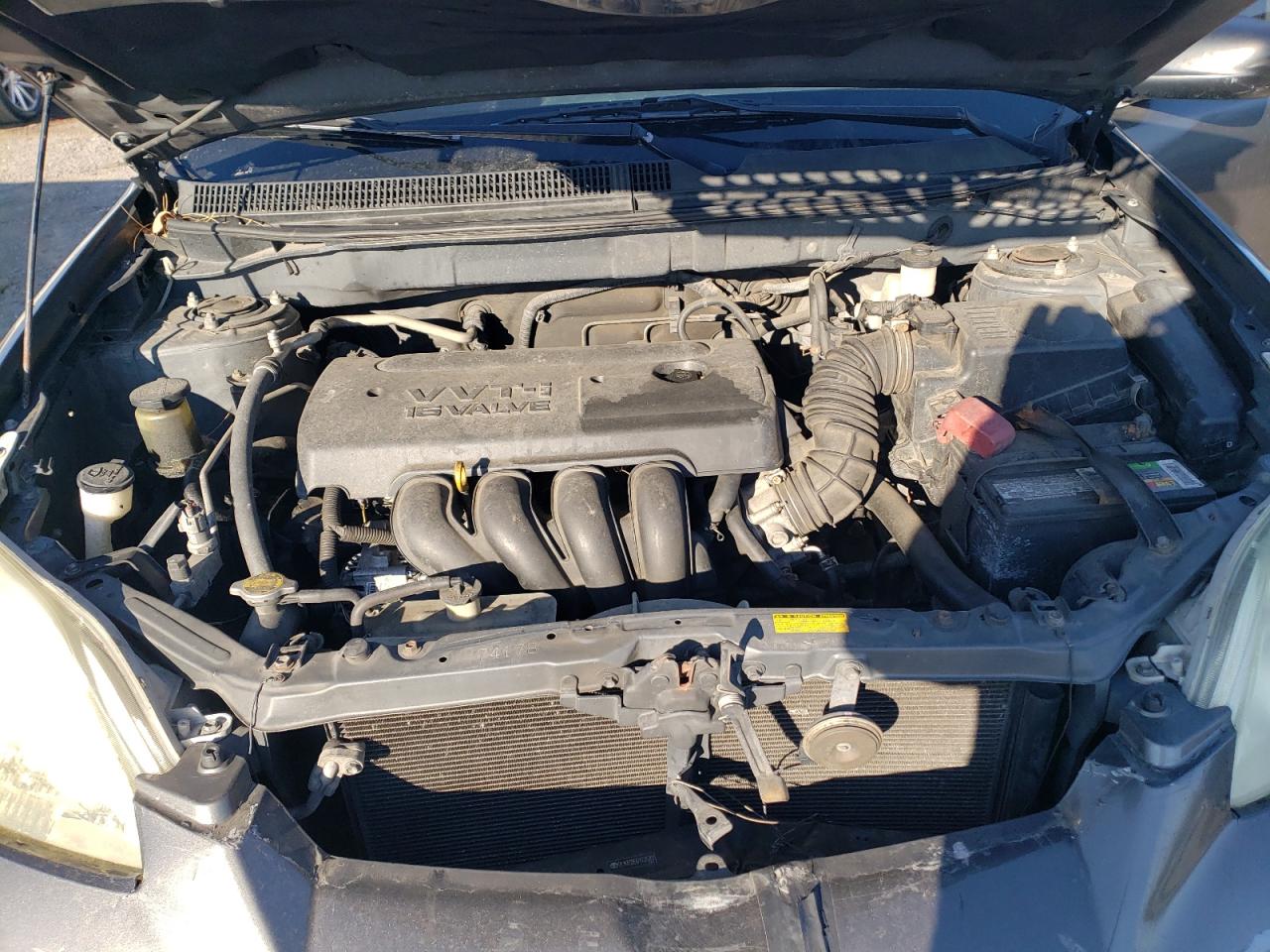 2007 Toyota Corolla VIN 2T1KR32E67C635202 Copart auction photo, front end / rear end damage thumbnail 12