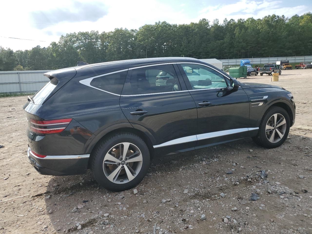 2021 Genesis Gv80 VIN KMUHCESCXMU056408 Copart auction photo, water/flood damage thumbnail 3