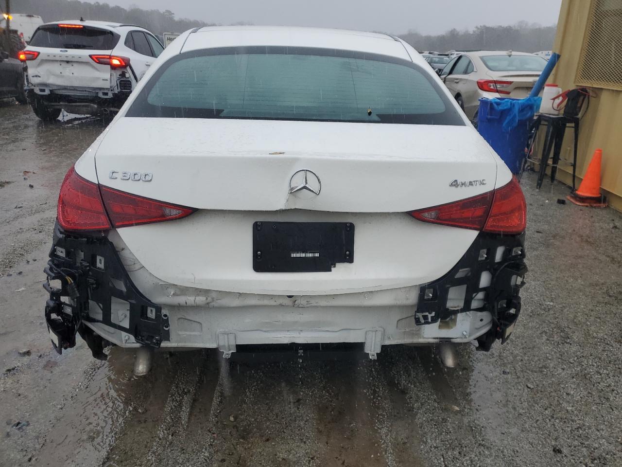 2023 Mercedes-Benz C-klasse VIN W1KAF4HB3PR145089 Copart auction photo, rear end damage thumbnail 6