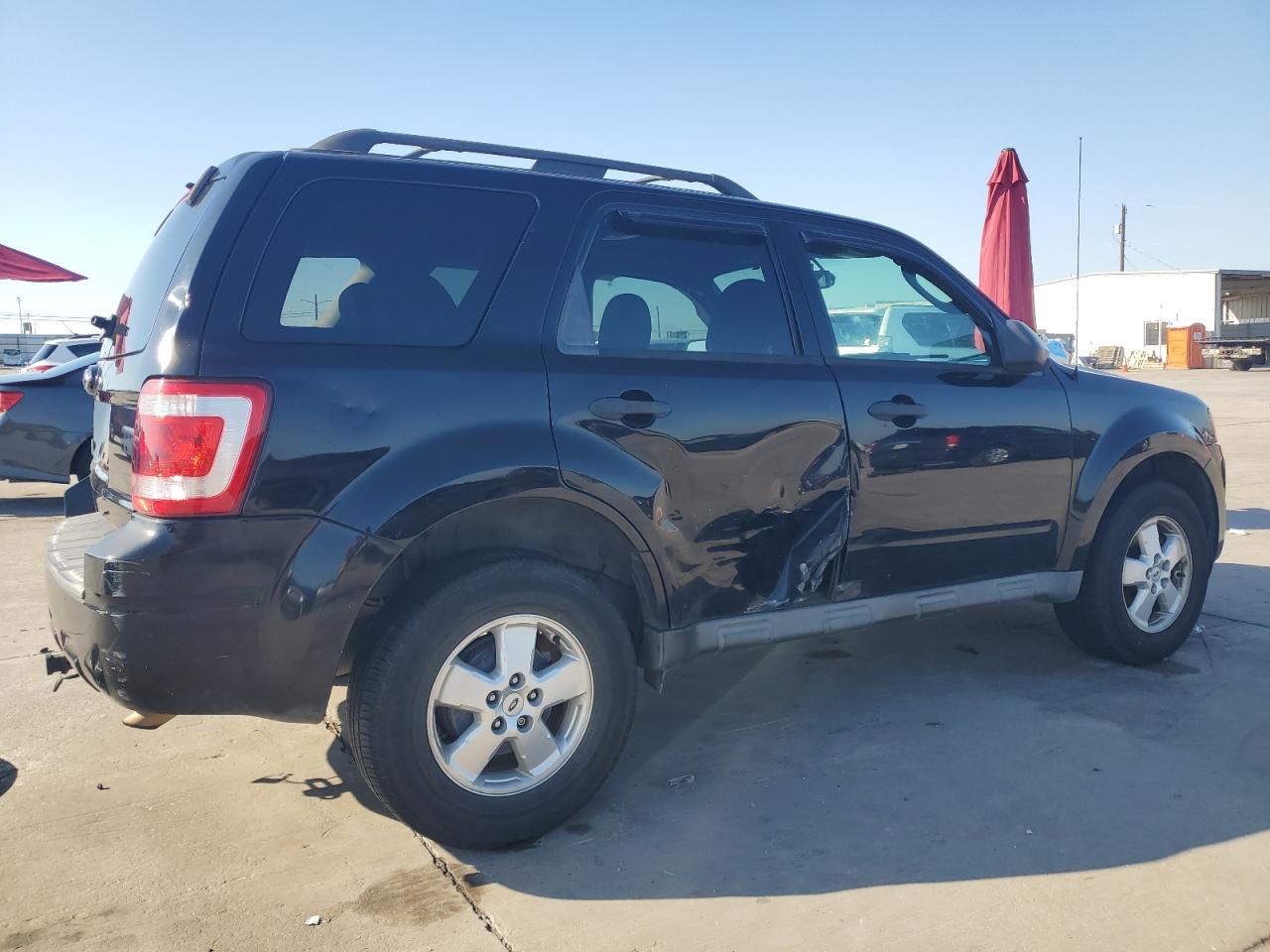 2009 Ford Escape VIN 1FMCU03789KB87107 Copart auction photo, side damage thumbnail 3