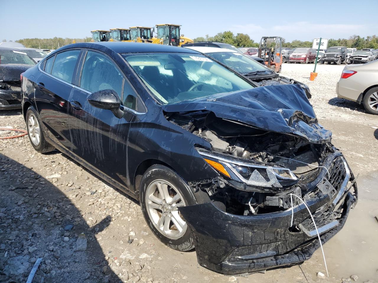 2017 Chevrolet Cruze VIN 1G1BE5SM9H7252042 Copart auction photo, front end damage thumbnail 4