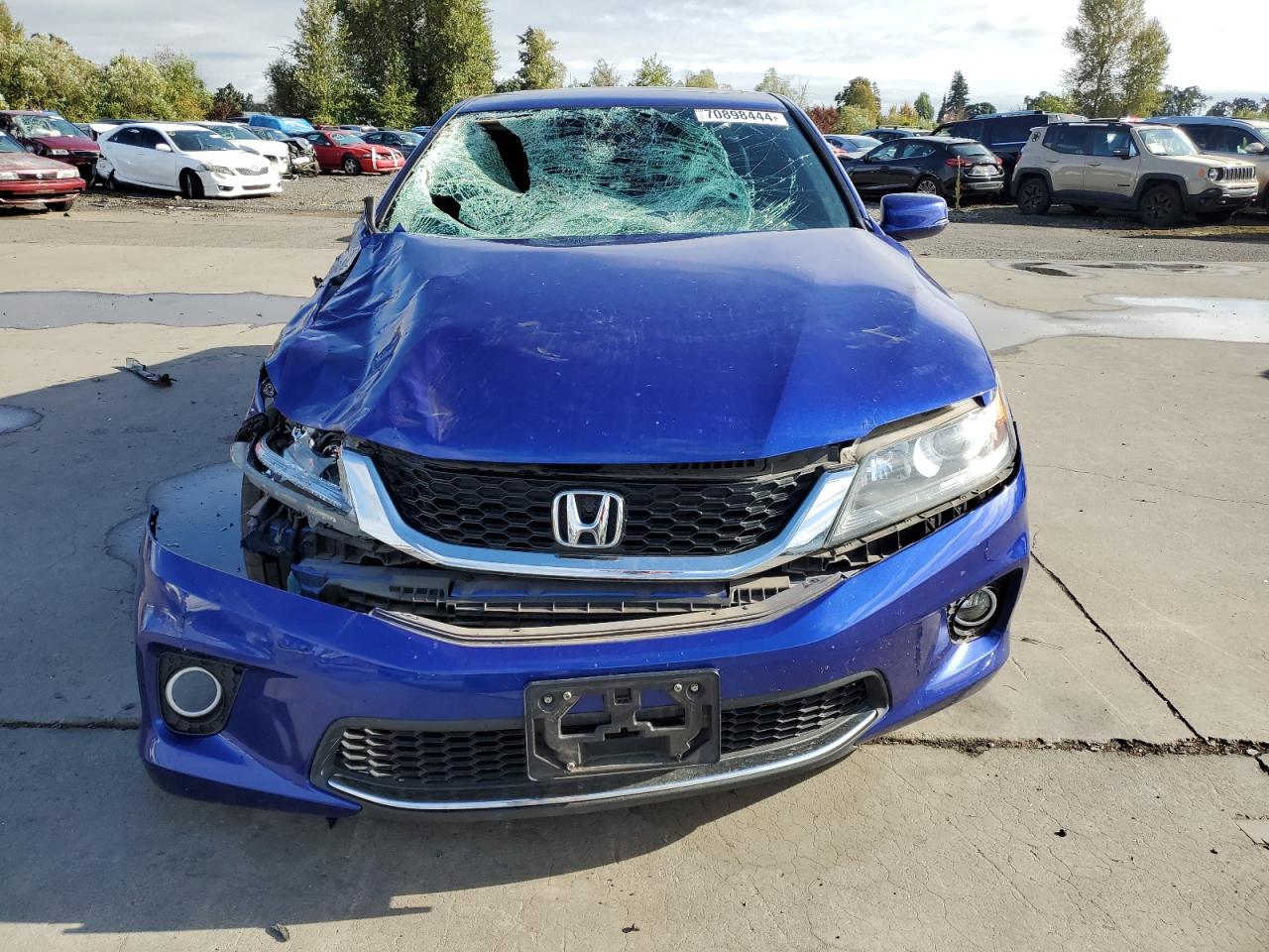 2015 Honda Accord VIN 1HGCT1B84FA007261 Copart auction photo, all over damage thumbnail 5