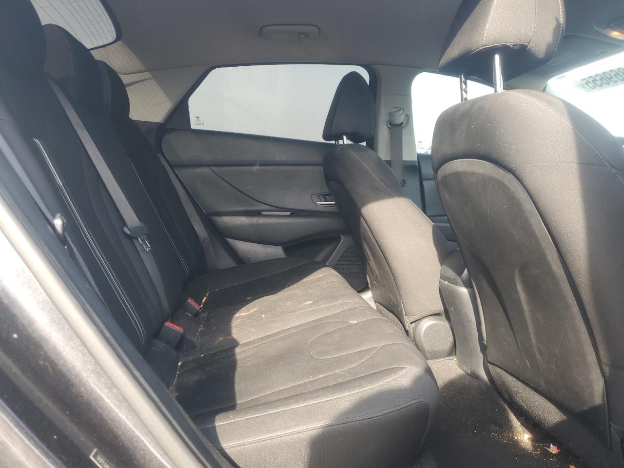 2021 Hyundai Elantra VIN 5NPLM4AG2MH010574 Copart auction photo, front end / side damage thumbnail 10