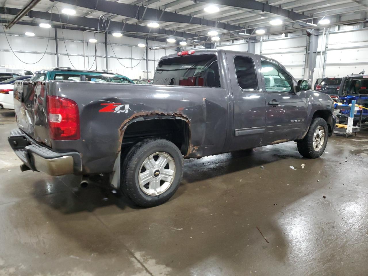 2011 Chevrolet Silverado VIN 1GCRKSE31BZ354866 Copart auction photo, all over damage thumbnail 3