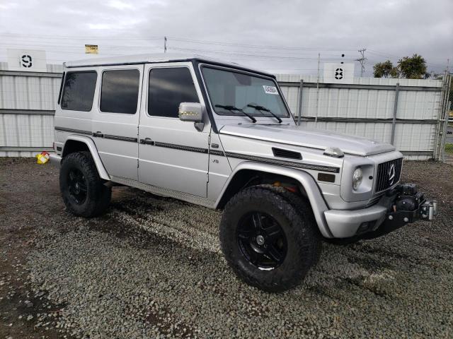 2002 Mercedes-Benz G-klasse VIN WDCYR49EX2X128555 Copart auction photo, rear end damage thumbnail 4