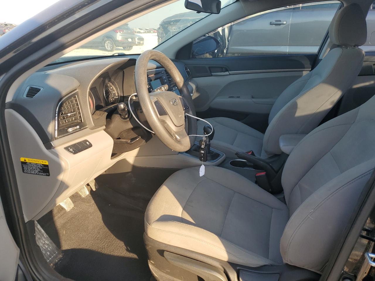 2017 Hyundai Elantra VIN 5NPD74LF8HH136041 Copart auction photo, front end / rear end damage thumbnail 7