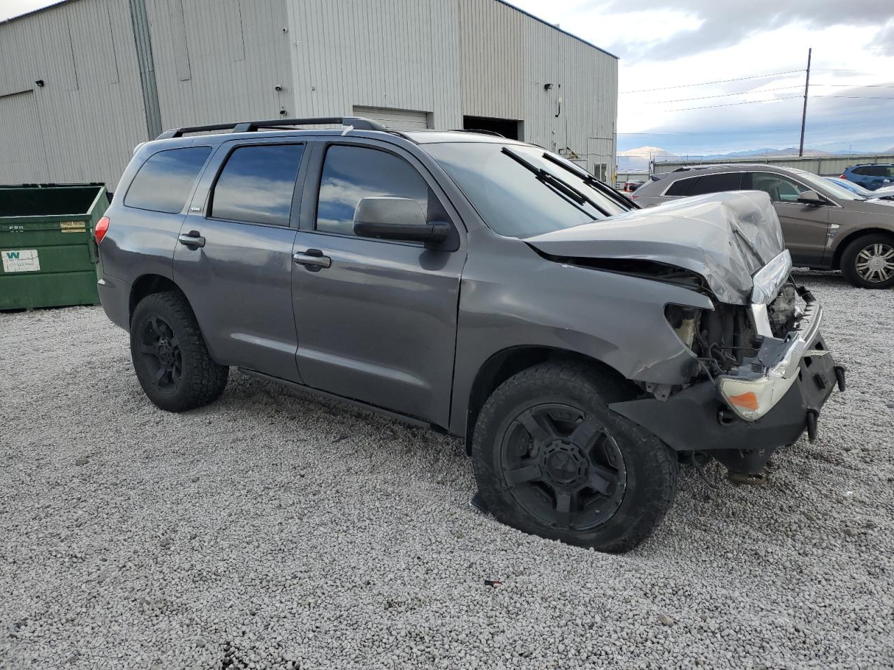 2012 Toyota Sequoia VIN 5TDBY5G12CS072008 Copart auction photo, front end damage thumbnail 4
