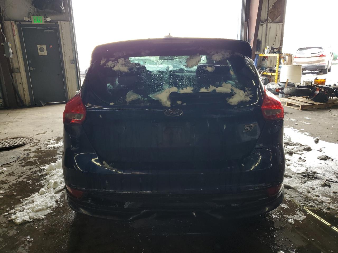 2016 Ford Focus VIN 1FADP3L93GL343974 Copart auction photo, all over damage thumbnail 6