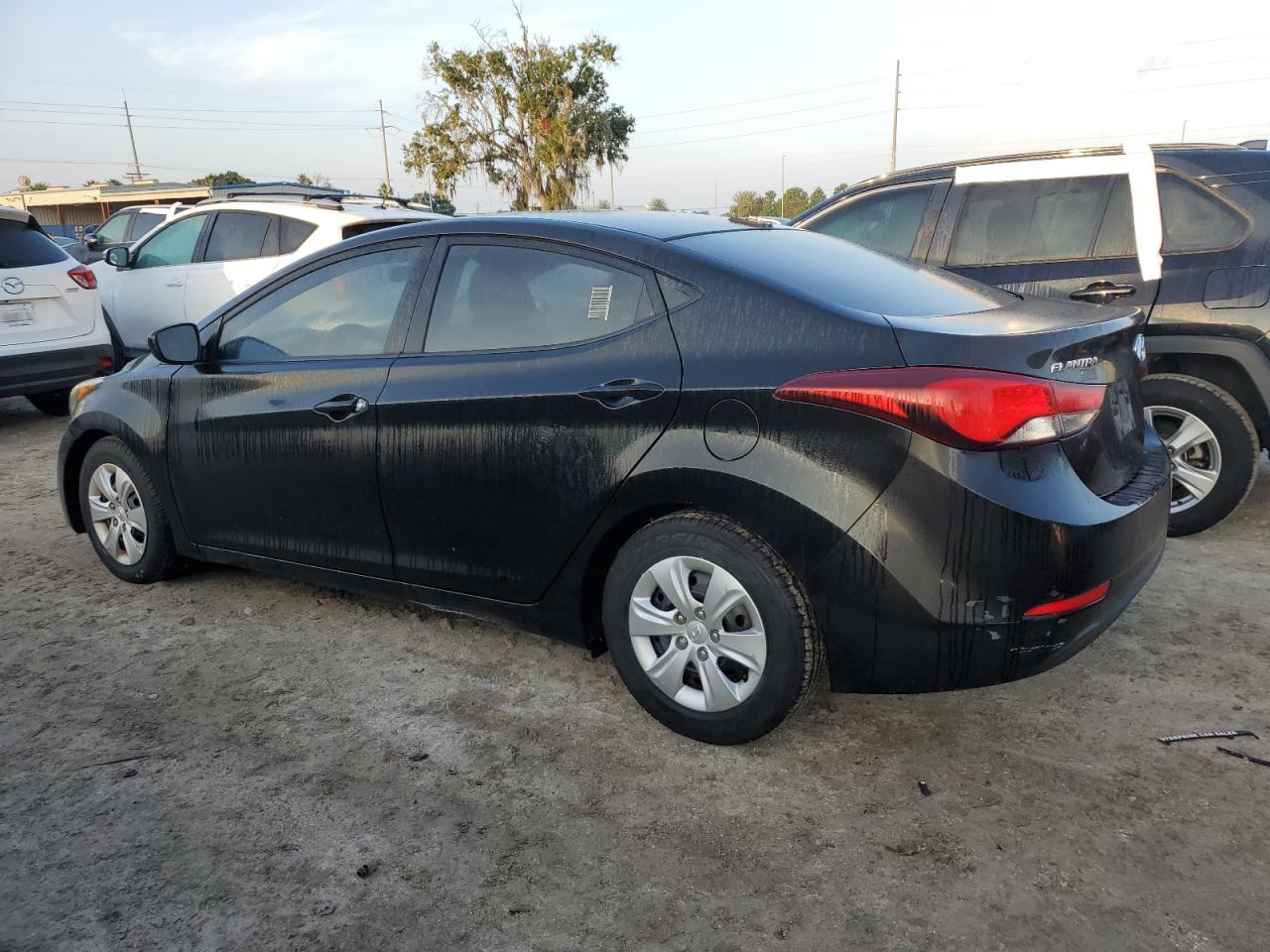 2016 Hyundai Elantra VIN 5NPDH4AE2GH662980 Copart auction photo, water/flood damage thumbnail 2