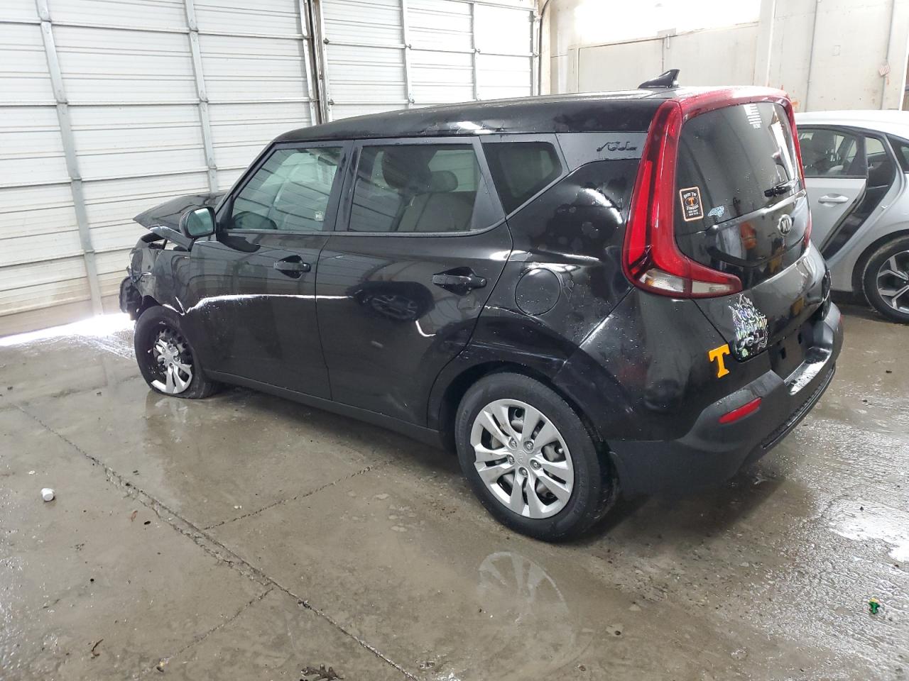 2020 KIA Soul VIN KNDJ23AU9L7721074 Copart auction photo, front end / side damage thumbnail 2