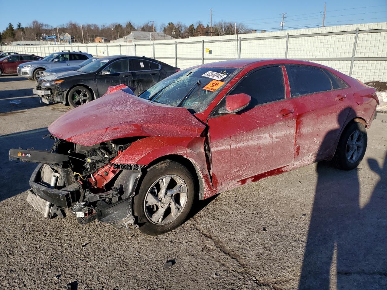 2021 Hyundai Elantra VIN 5NPLL4AG9MH037600