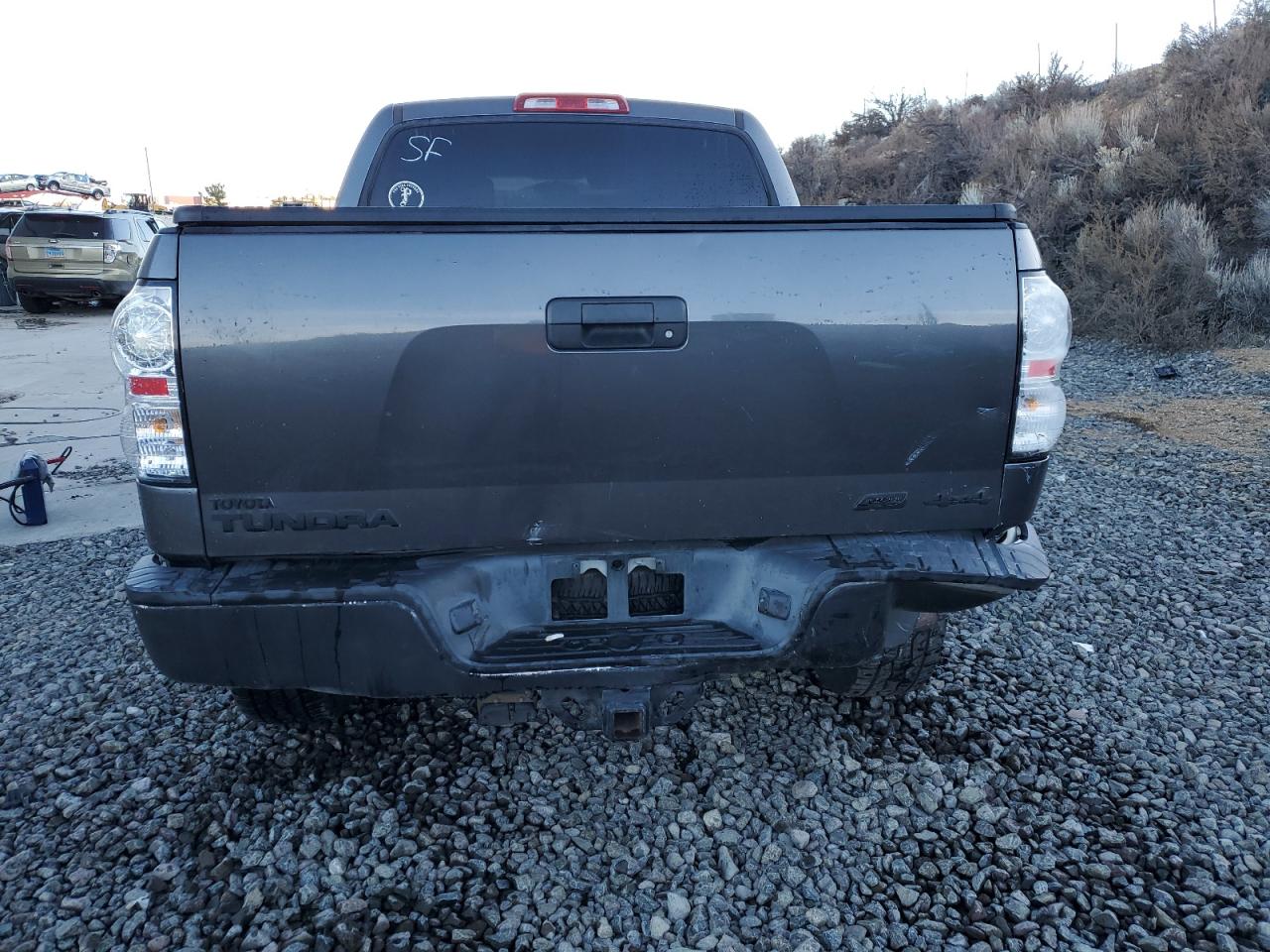 2011 Toyota Tundra VIN 5TFDW5F16BX185291 Copart auction photo, front end / rear end damage thumbnail 6