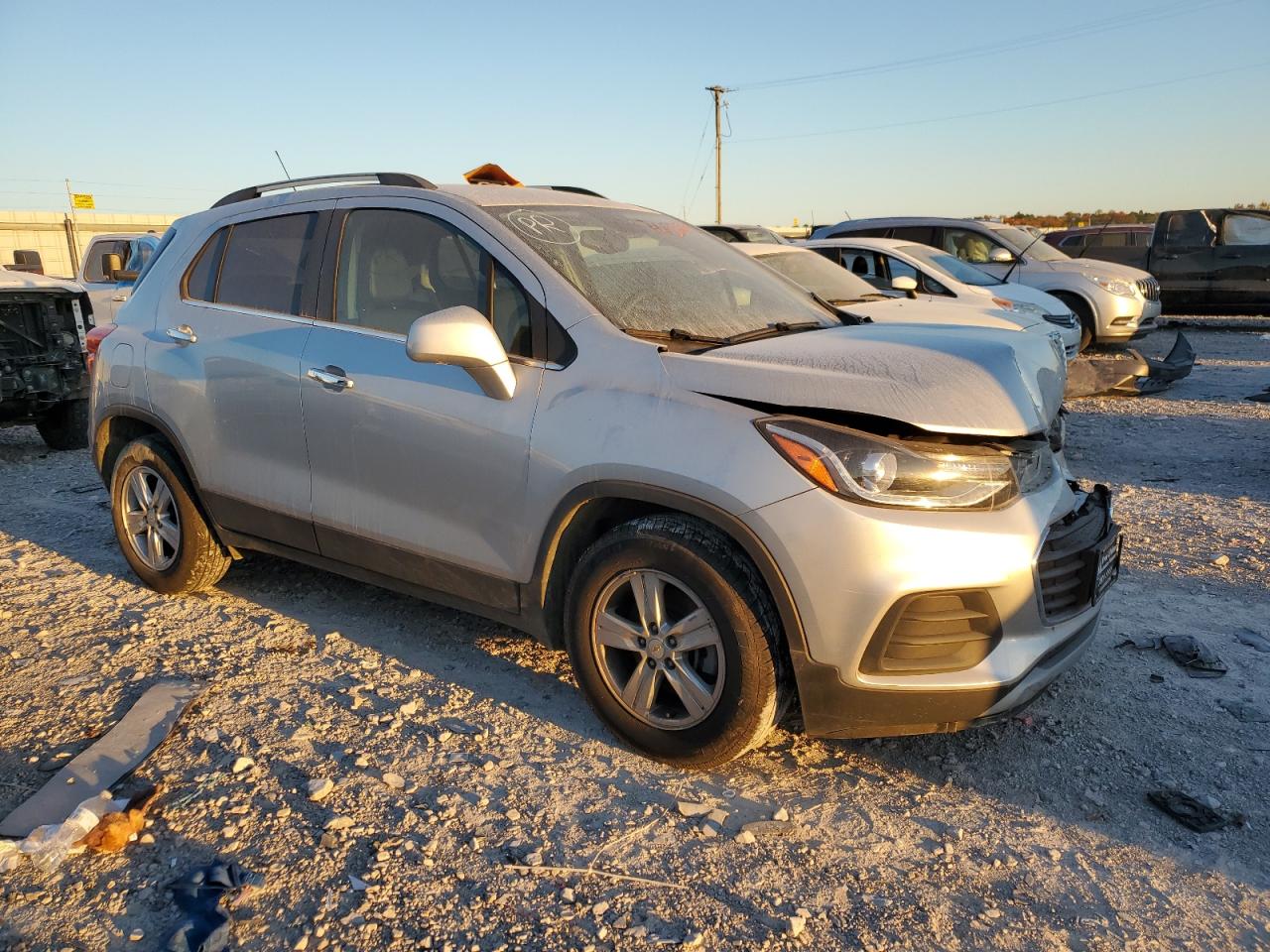 2019 Chevrolet Trax VIN KL7CJLSB1KB910223 Copart auction photo, front end damage thumbnail 4