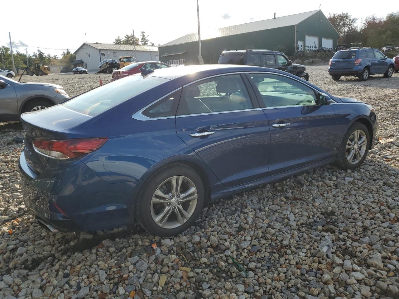 2019 Hyundai Sonata VIN 5NPE34AF3KH809599 Copart auction photo, front end damage thumbnail 3